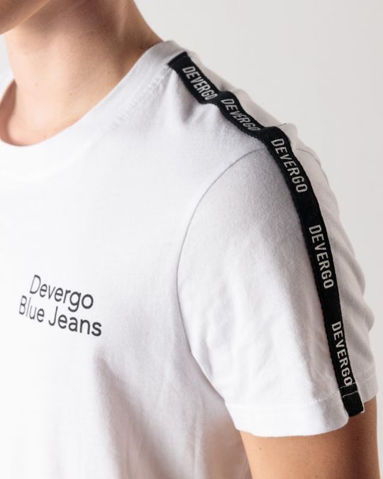 WHITE MEN'S T-SHIRT 1D24FW4041SS0104