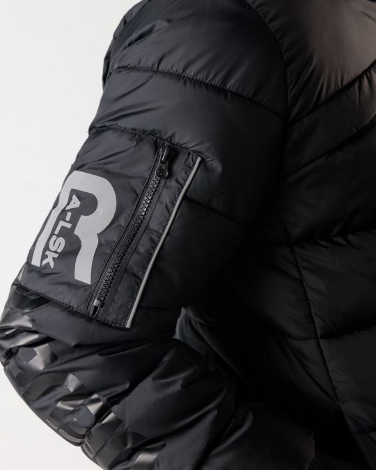 FEKETE FÉRFI TÉLI KABÁT 1D24FW3005KA1600