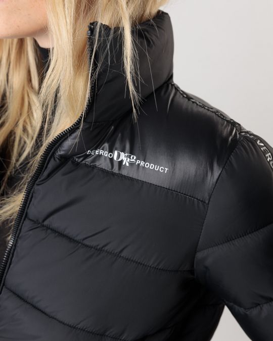 FEKETE NŐI RÖVID KABÁT 2D24FW3535KA1600