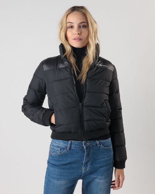 FEKETE NŐI RÖVID KABÁT 2D24FW3535KA1600