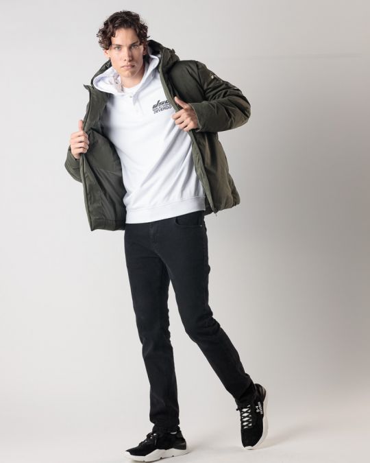 KHAKI FÉRFI TÉLI KABÁT 1D24FW3003KA1600