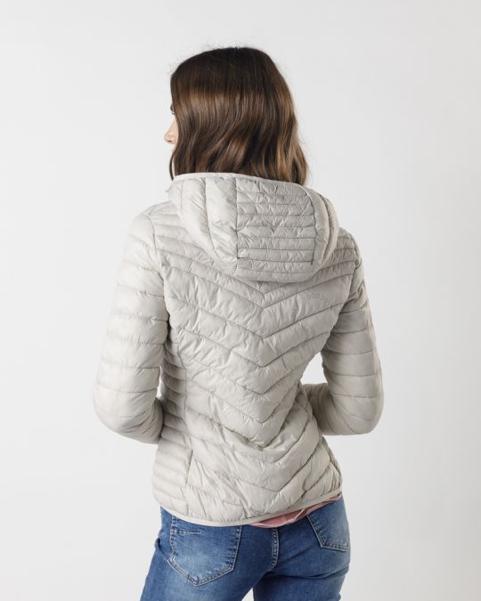 BEIGE WOMEN'S COAT 2D24FW3510KA1600