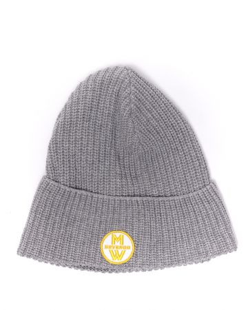 GREY MEN'S KNITTED HAT 1D24FW8001HA1101