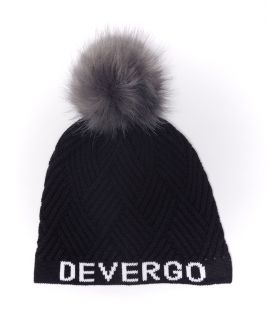 FEKETE NŐI KÖTÖTT SAPKA 2D24FW8505HA1101