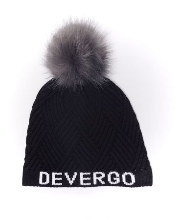 FEKETE NŐI KÖTÖTT SAPKA 2D24FW8505HA1101