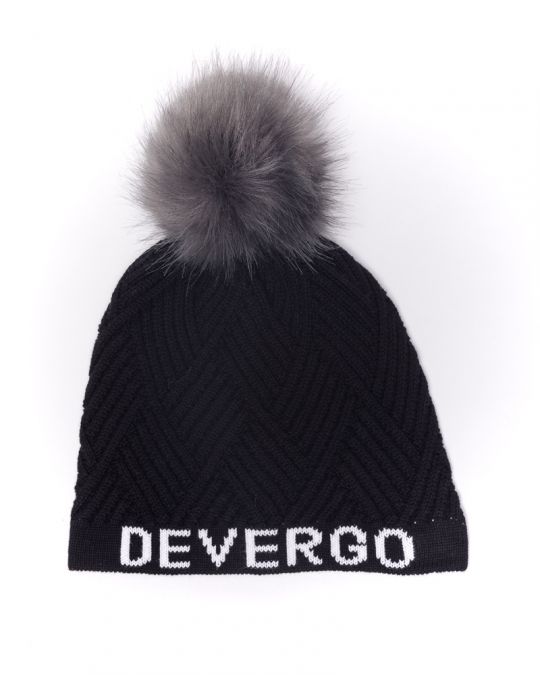 FEKETE NŐI KÖTÖTT SAPKA 2D24FW8505HA1101