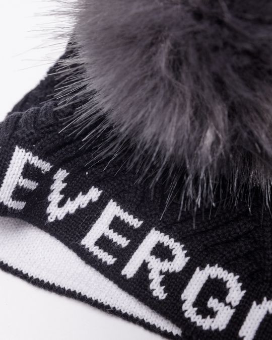 FEKETE NŐI KÖTÖTT SAPKA 2D24FW8505HA1101