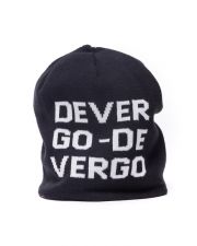 BLACK MEN'S KNITTED HAT