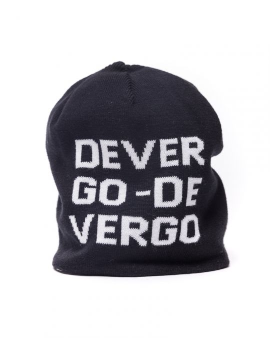 BLACK MEN'S KNITTED HAT 1D24FW8000HA1101