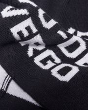 BLACK MEN'S KNITTED HAT