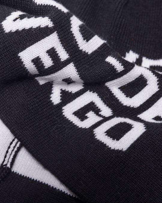 BLACK MEN'S KNITTED HAT 1D24FW8000HA1101