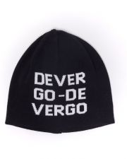 BLACK MEN'S KNITTED HAT