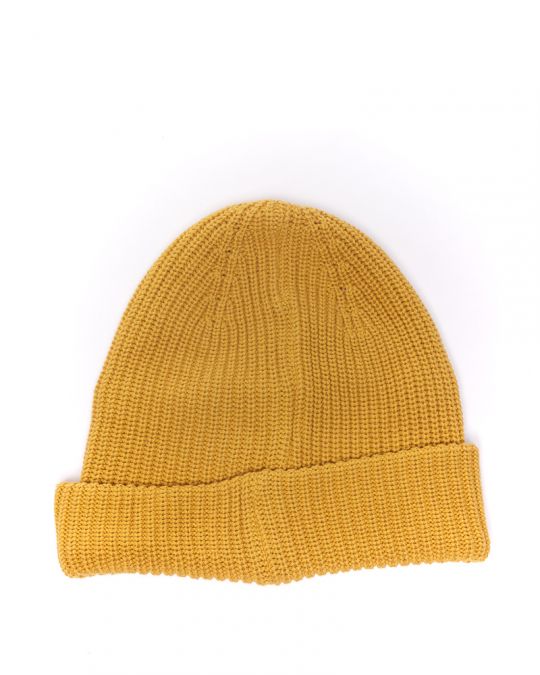 YELLOW MEN'S KNITTED HAT 1D24FW8003HA1101