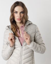 BEIGE WOMEN'S COAT
