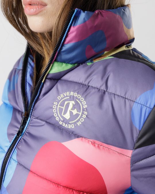 TÖBBSZÍNŰ NŐI RÖVID KABÁT 2D24FW3535KA1600