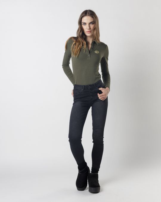 KHAKI WOMEN'S BODYSUIT 2D24FW4535BD0204