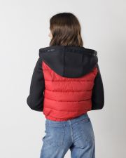 RED WOMEN'S TRANSITIONAL JACKET