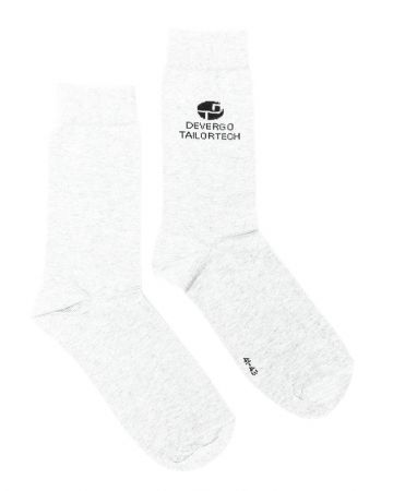 WHITE MEN'S SOCKS 1D24FW8057ZO8000