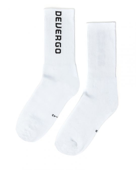 WHITE MEN'S SOCKS 1D24FW8056ZO8000