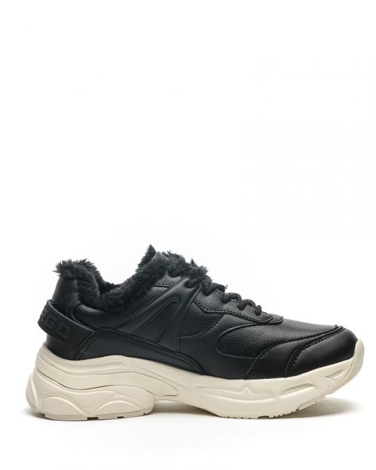 BLACK WOMEN'S SNEAKER - SALLY DE24FW1550PU