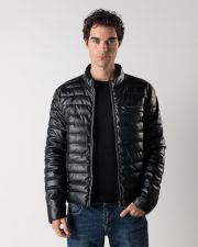 BLACK MEN'S TRANSITIONAL JACKET