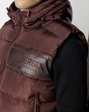 BARNA FÉRFI RÖVID MELLÉNY