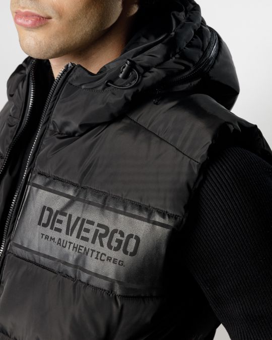 FEKETE FÉRFI RÖVID MELLÉNY 1D24FW7008SL1600