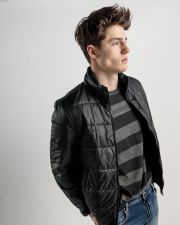 FEKETE FÉRFI ÁTMENETI KABÁT