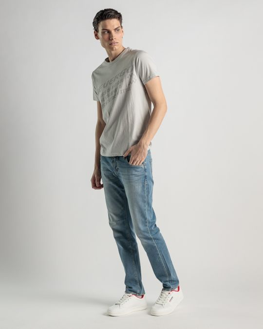 SZÜRKE FÉRFI RÖVID UJJÚ PÓLÓ 1D25SS4046SS0105