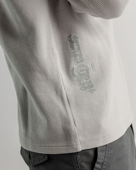 GREY MEN'S LONGSLEEVE T-SHIRT 1D25SS4000LS3406