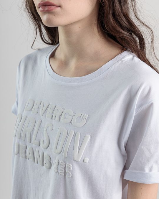 FEHÉR NŐI RÖVID UJJÚ PÓLÓ 2D25SS4560SS0105