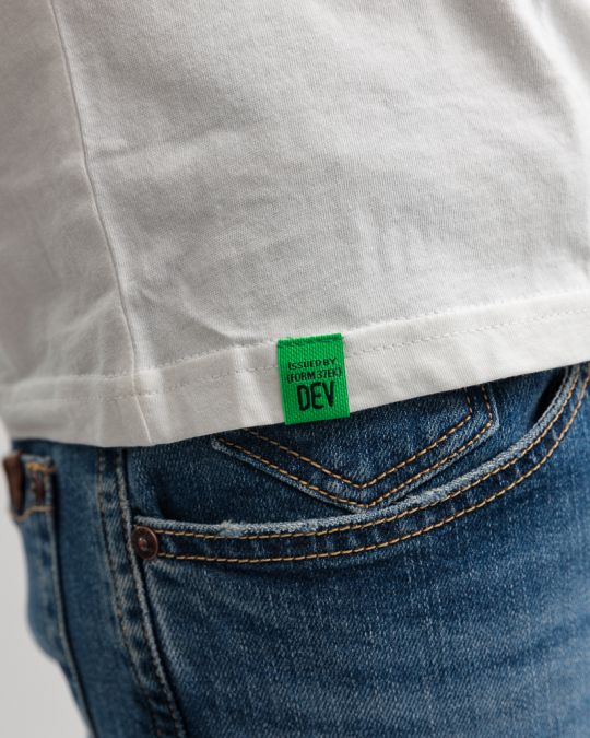 WHITE MEN'S T-SHIRT 1D25SS4057SS0105