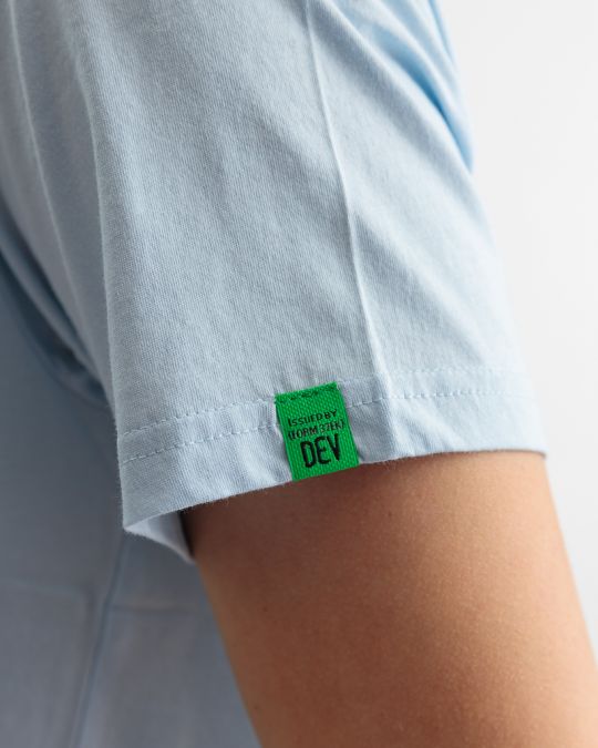 BLUE MEN'S T-SHIRT 1D25SS4028SS0105