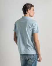 KÉK FÉRFI RÖVID UJJÚ PÓLÓ