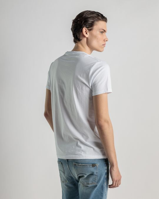 WHITE MEN'S T-SHIRT 1D25SS4060SS0105
