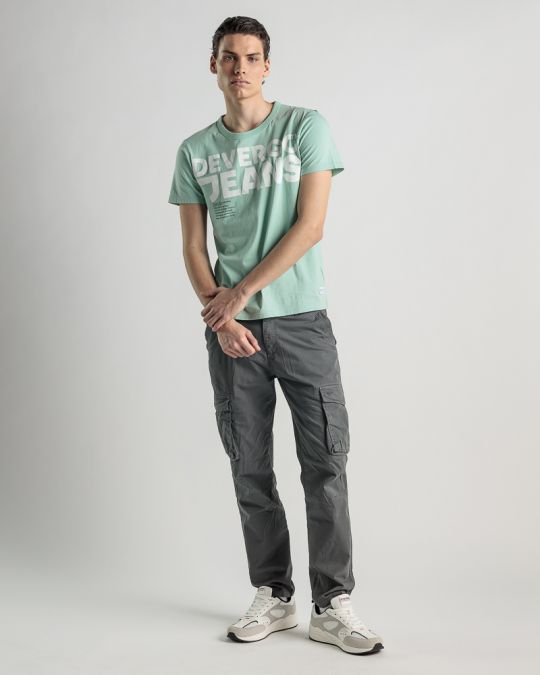 ZÖLD FÉRFI RÖVID UJJÚ PÓLÓ 1D25SS4022SS0124