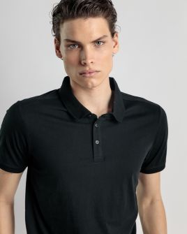 BLACK MEN'S T-SHIRT 1D25SS4031SS0105