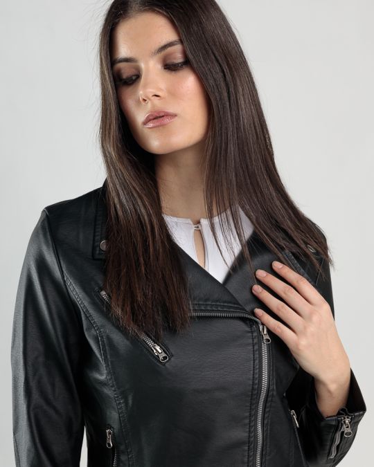 FEKETE NŐI ÁTMENETI KABÁT 2D25SS3512KA9000