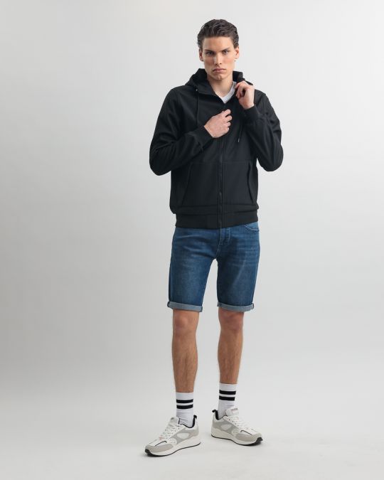 FEKETE FÉRFI ÁTMENETI KABÁT 1D25SS7002KA1201