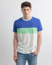 BLUE MEN'S T-SHIRT
