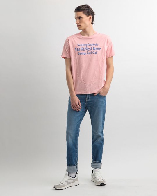 PINK MEN'S T-SHIRT 1D25SS4057SS0105