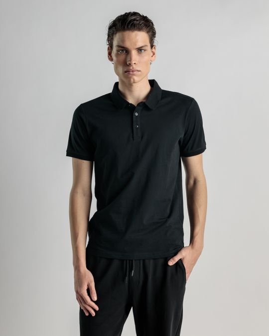 BLACK MEN'S T-SHIRT 1D25SS4031SS0105