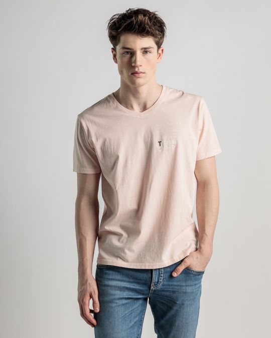 PINK MEN'S T-SHIRT 1D25SS4036SS0106