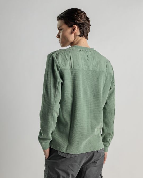 KHAKI MEN'S LONGSLEEVE T-SHIRT 1D25SS4000LS3406