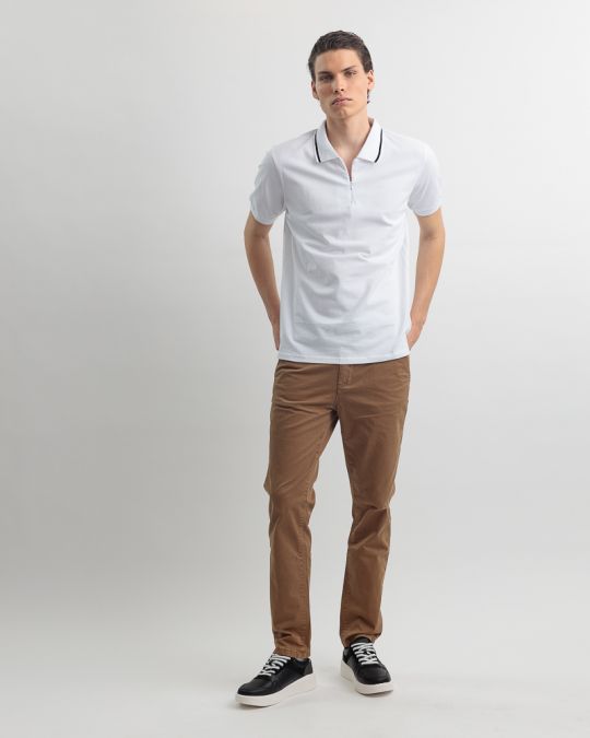 WHITE MEN'S T-SHIRT 1D25SS4001SS2405