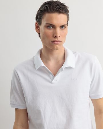 FEHÉR FÉRFI RÖVID UJJÚ PÓLÓ 1D25SS4005SS2405
