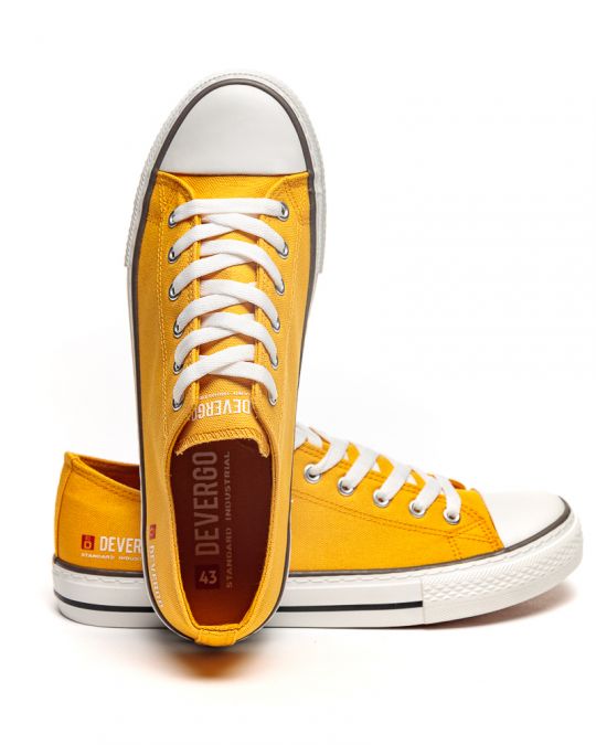 YELLOW MEN'S SNEAKERS - BOLT DE25SS3020CA KD