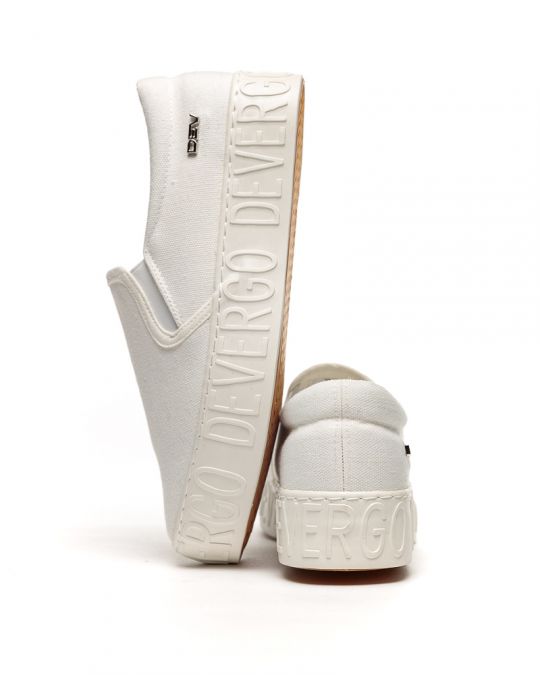 FEHÉR NŐI BELEBÚJOS CIPŐ - HELIA DE25SS3515CA KD