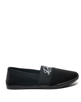 BLACK WOMEN'S SLIP-ON SHOES - MALIBU SIGNATURE DE25SS5509SI AH