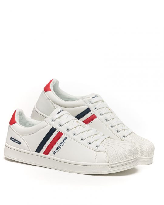 WHITE MEN'S SNEAKER - STAR DE25SS5007PU HI